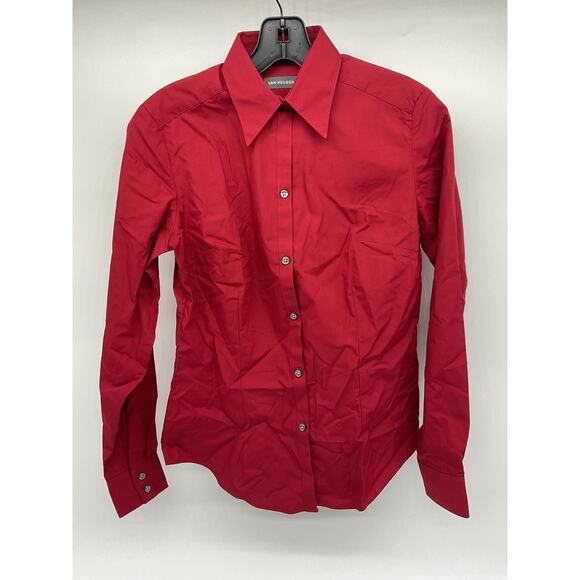 Van Heusen Women’s Button Up Dress Shirt - Size 0-2/XS - Picture 1 of 6